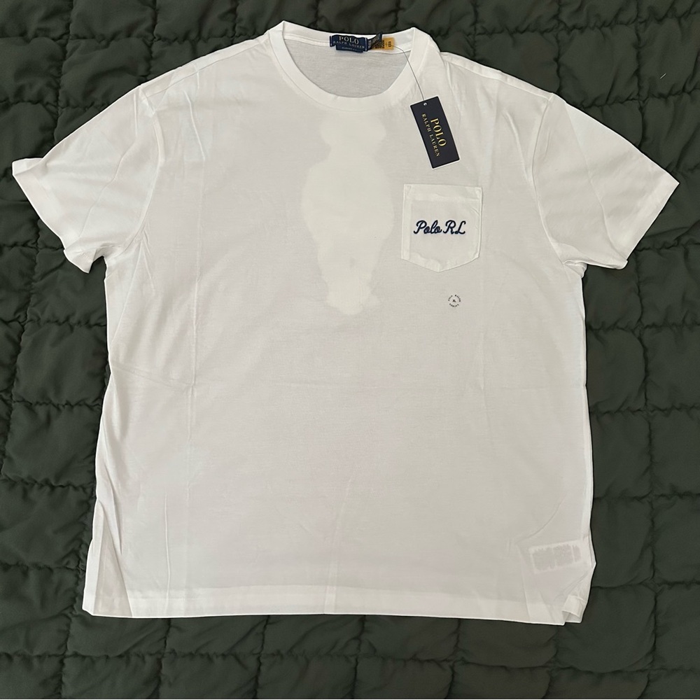 Ralph Lauren Polo Bear T-Shirt | Men’s size XL | New with Tags - White - Picture 2 of 5